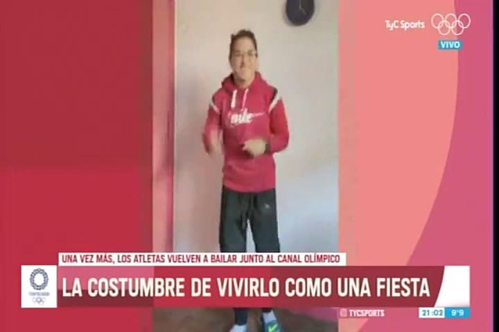 El video de los atletas argentinos en Tokio