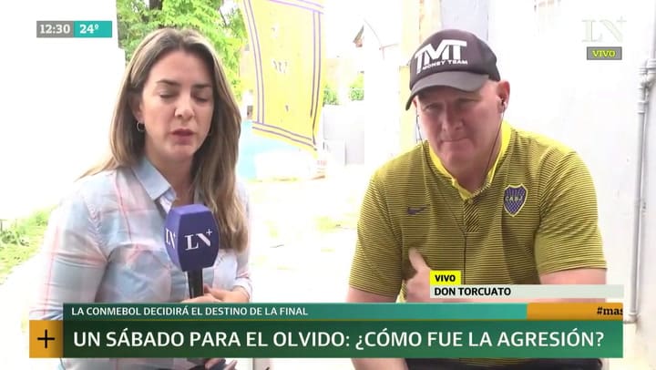 El testimonio del chofer del micro de Boca