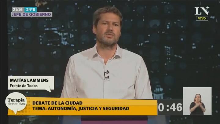 El error de Matías Lammens que fue comentado en las redes