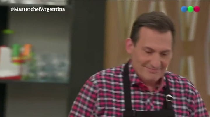La confusión de Joaquín Levinton en Masterchef Celebrity