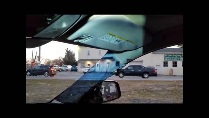 El sistema que permite evitar los puntos ciegos al conducir - Fuente: Youtube