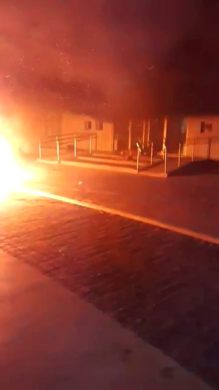 Fuertísimas imágenes del fuego