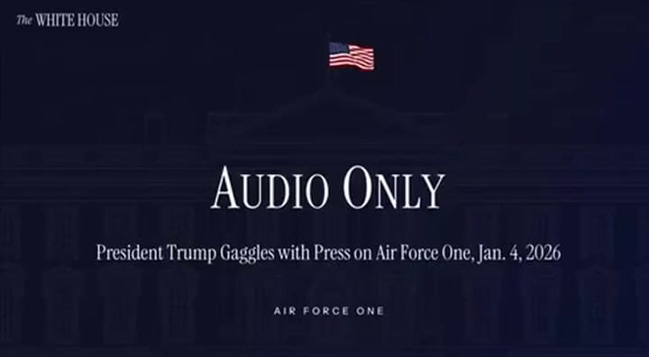 El comentario de Trump sobre Petro en el Air Force One