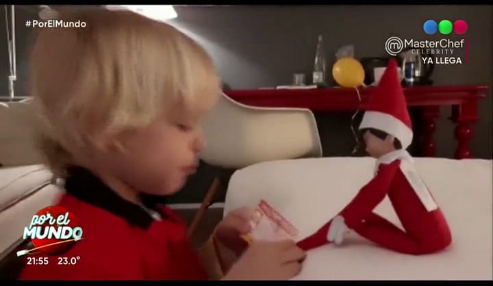 Mirko reveló su segundo nombre sin darse cuenta en Por el mundo (Telefe)