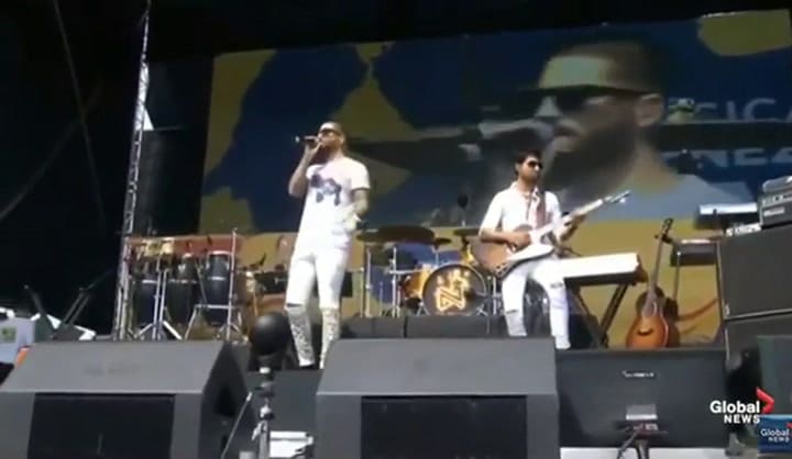 Maluma en Venezuela Aid Live