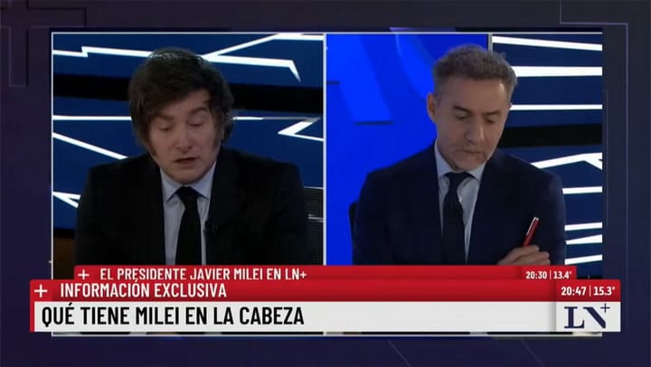 Luis Caputo mano a mano con Luis Majul: "La inflación va a colapsar"