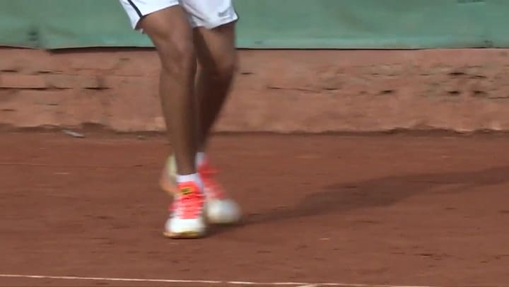 Román Burruchaga, tenista hijo de campeón mundial de fútbol - Fuente: AFP