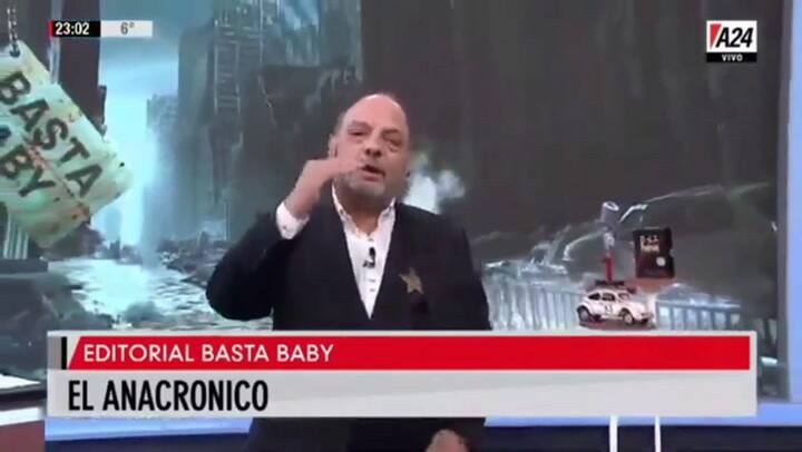 El descargo de Baby Etchecopar contra Miriam Lewin: '¿Me va a desaparecer?' - Fuente: A24