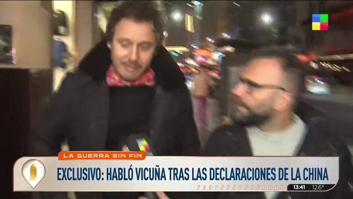 Benjamín Vicuña reaccionó a las declaraciones de la China Suárez