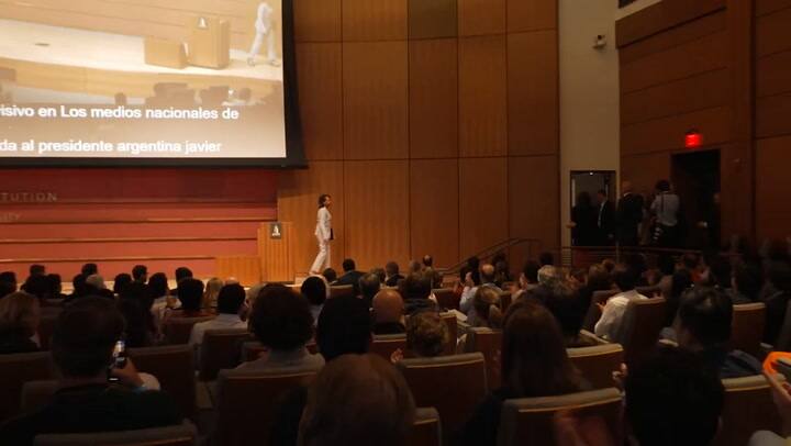 Disertación Del Presidente Javier Milei En La Universidad De Stanford