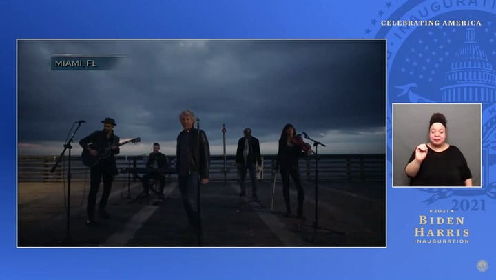 Bon Jovi eligió entonar un clásico de los Beatles: 'Here Comes the Sun'