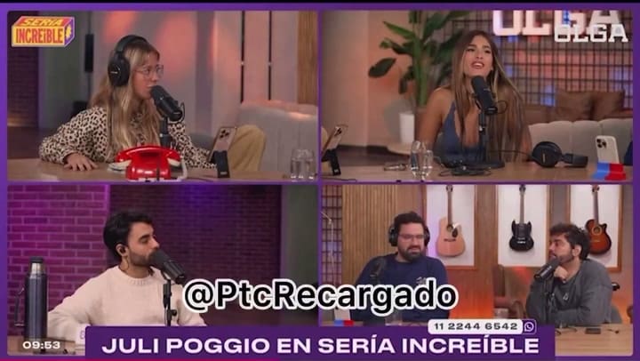 Juli Poggio habló de su relación con Marcos Ginocchio