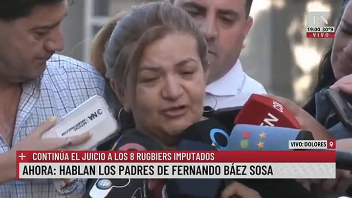 Hablaron los papás de Fernando Báez Sosa