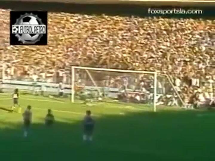 Un 22-2-1981 - Debut de Diego Maradona - Boca 4 - Talleres Cba 1