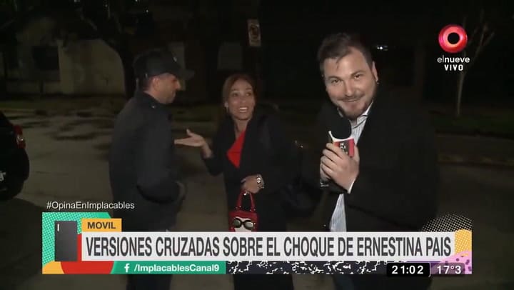 El insólito cruce en vivo entre Ernestina Pais y Susana Roccasalvo - Fuente: El Nueve
