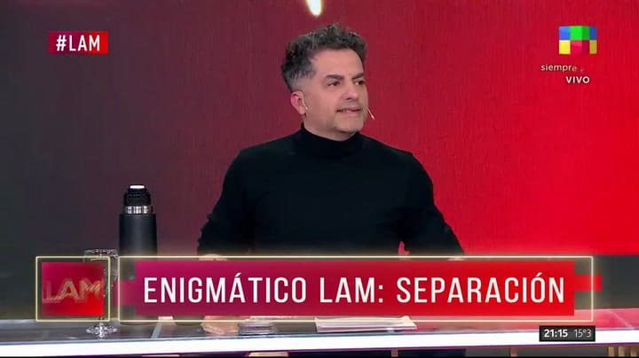 Se separaron Catarina Spinetta y Nahuel Mutti', reveló Ángel de Brito