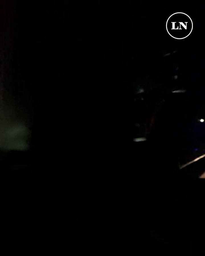 Una persecución de película terminó con un violento choque de cuatro patrulleros y un detenido