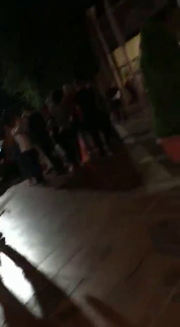 El momento del ataque a Fernando Báez Sosa