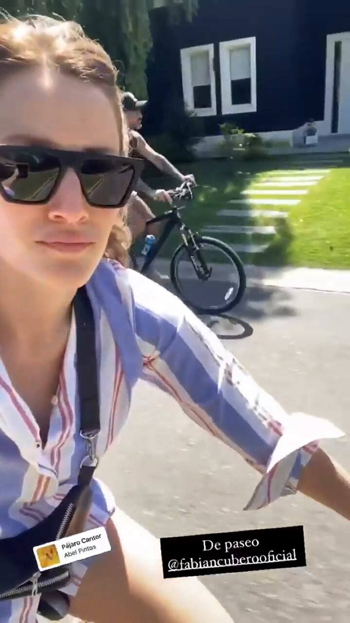 Mica Viciconte y Fabián Cubero se mudaron a una espectacular casa en un country