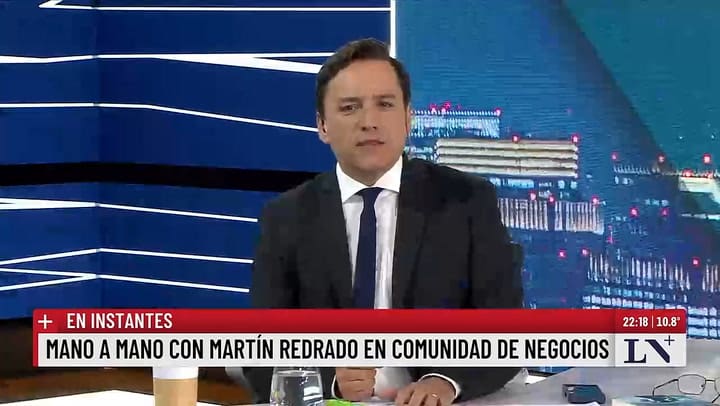 Martin Redrado: "La expresidenta no aprendio nada"