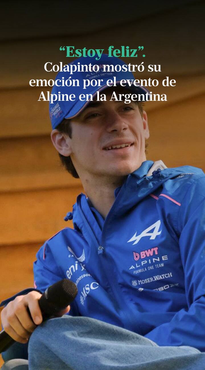 Colapinto Habló En La Previa Al Road Show Y Expresó Su Emoción Por Volver A La Argentina