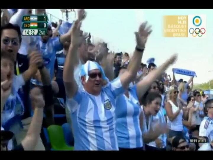 Goleada Argentina ante India