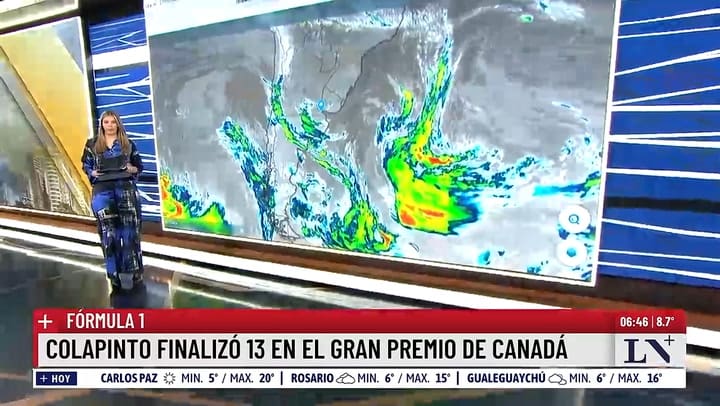 Cuatro provincias con alerta amarilla por tormentas