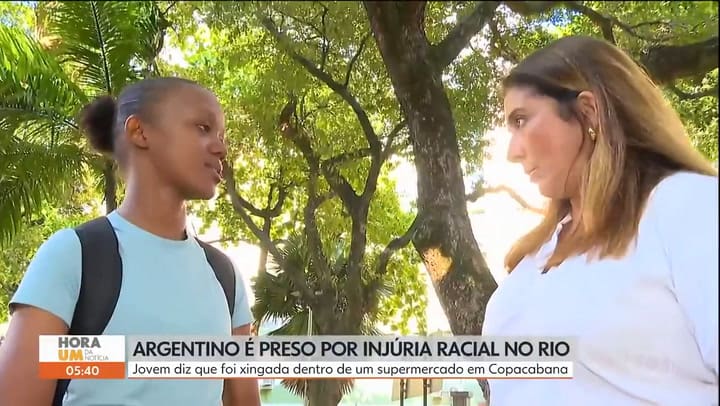 El informe de un canal de televisión brasileña sobre el episodio