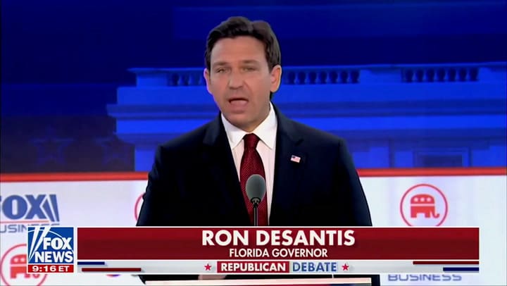 Ron DeSantis participó en el segundo debate republicano a la presidencia de EE.UU.