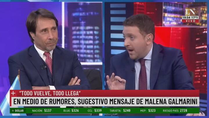 La reacción de Feinmann y Jony Viale ante el video de Malena Galmarini: “Es raro”