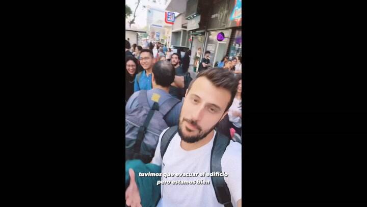 Diego Lueco mostró cómo fue la evacuación de Luzu TV