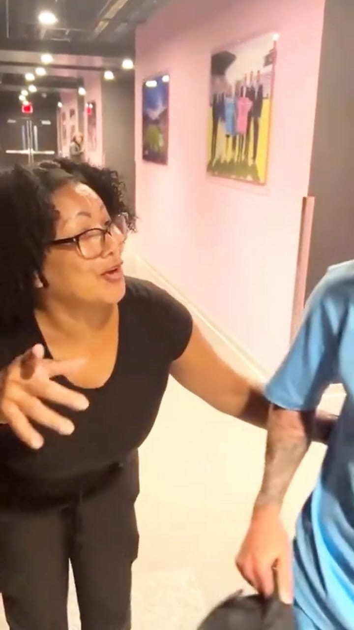 Cubana grabó su encuentro con Messi y se volvió viral