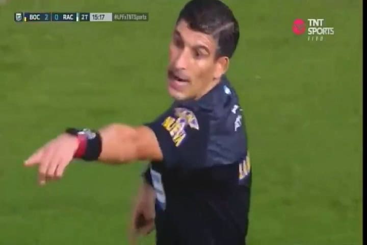 Dos expulsados en Boca-Racing