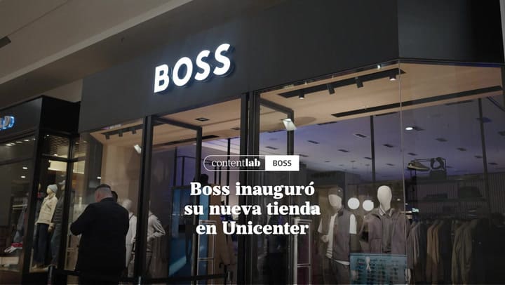 BOSS inauguró su tienda en Unicenter