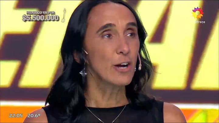 El enojo de Amalia con Guido Kaczka en Los 8 escalones