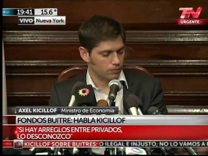 Kicillof se entera del comunicado de Pollack (TN)