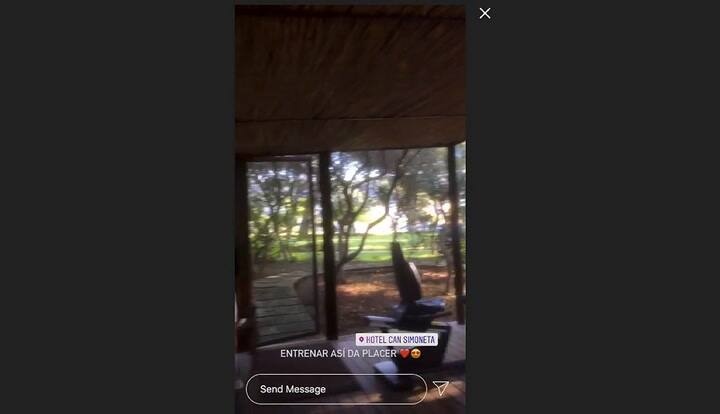 El fantástico lugar donde vacaciona y entrena Diego Schwartzman