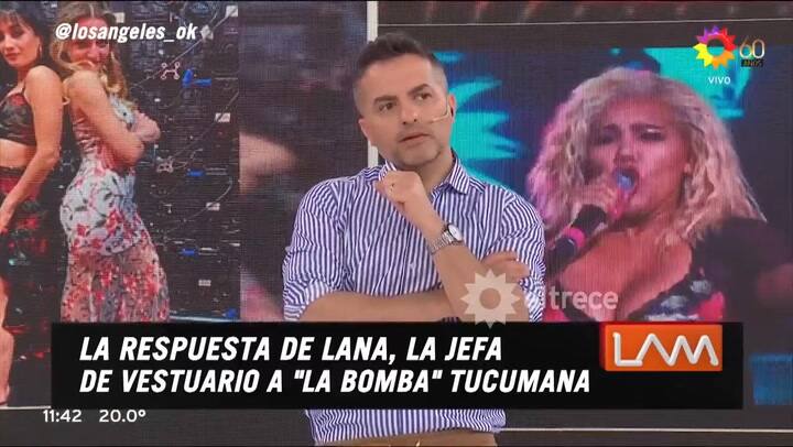 Acusan a Gladys 'La bomba tucumana' de maltratar a las vestuaristas - Fuente: eltrece