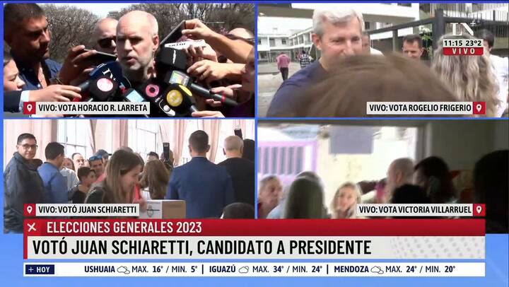 Elecciones 2023 Habla Horacio Rodríguez Larreta