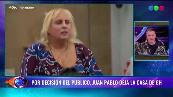 El momento en el que Juan Pablo se enteró que se iba de la casa más famosa del país