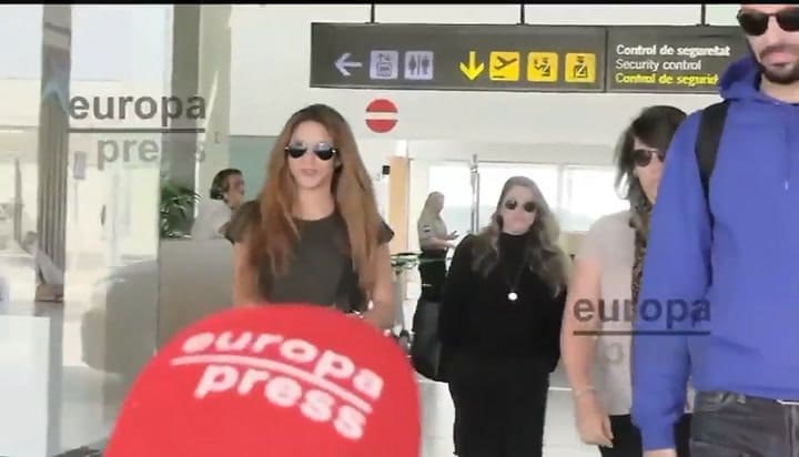 La reacción de Shakira cuando le preguntaron por la novia de Piqué