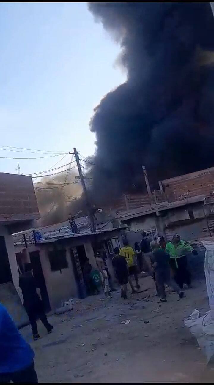 Avellaneda: un depósito de colectivos se incendió por segunda vez en menos de dos meses