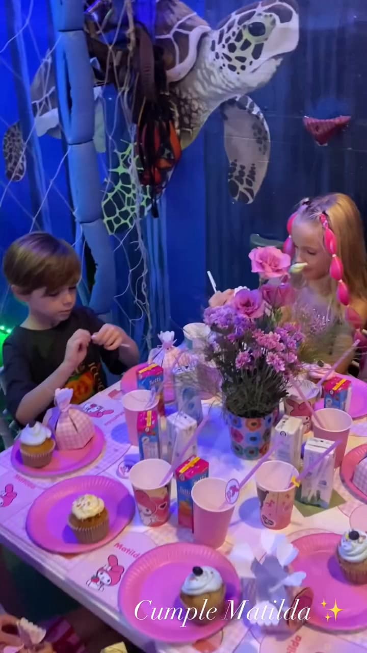 La fiesta fue hecha bajo la temática del dibujo animado Melody