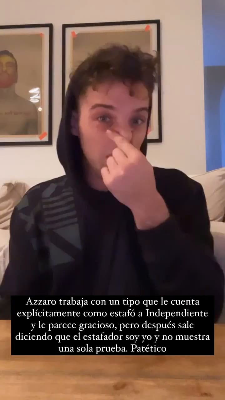 El descargo de Santiago Maratea contra Flavio Azzaro