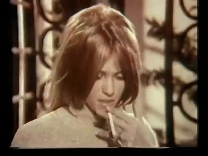 Liliana Caldini en la publicidad de Chesterfield que la lanzó a la fama y que muchos recordaron