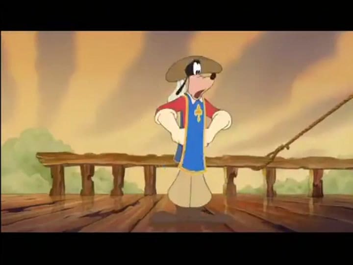Trailer de Mickey, Donald, Goofy. Los tres mosqueteros - Fuente: YouTube