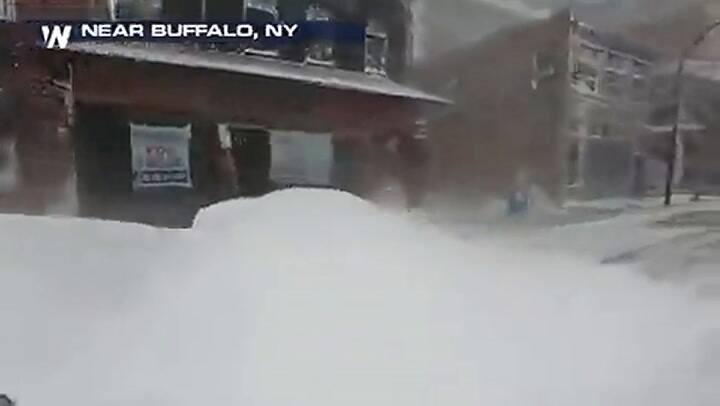 Histórico temporal de nieve y viento en Estados Unidos