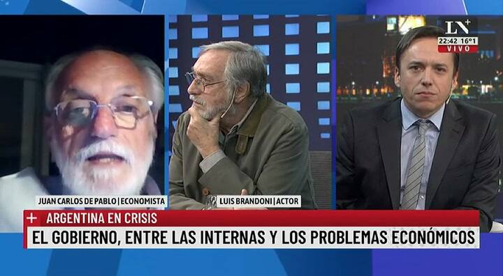 Juan Carlos De Pablo: 'El gobierno no tiene idoneidad política ni económica'