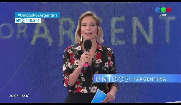 La familia Rodriguez en #UnidosPorArgentina