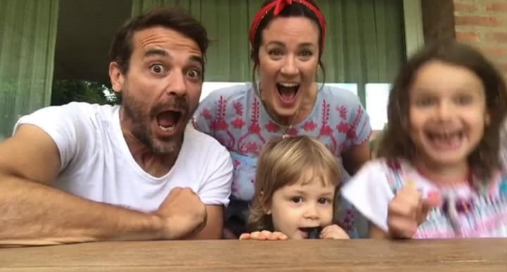 Paula Chaves y la felicidad de su familia ante el anuncio del nuevo bebé - Fuente: Instagram
